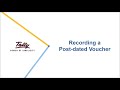 PDC Management In Tally Prime
