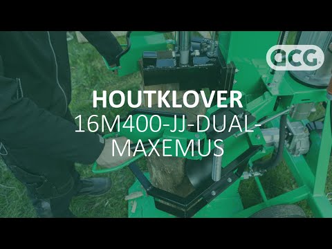 HOUTKLOVER 16M400-JJ-DUAL-MAXEMUS | ACG® Houtklovers #houtklover #holzspalter #16tonne #16ton