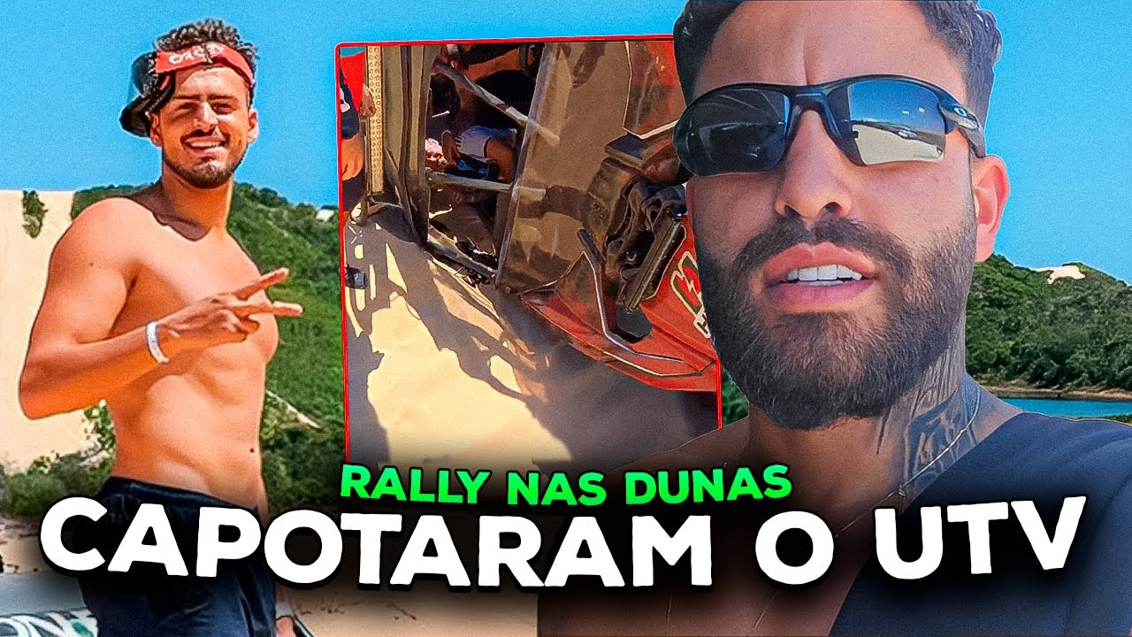 CAPOTARAM UM UTV NA LIVE DO JON VLOGS