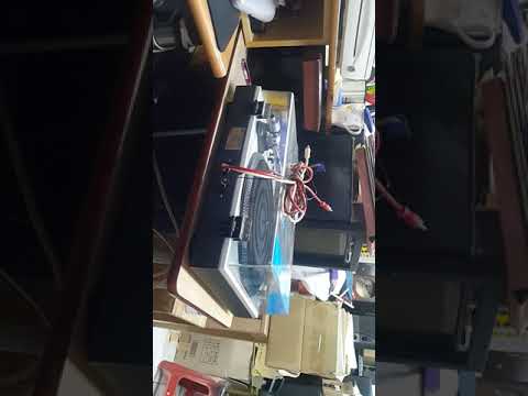 오렉스 SR-255 다이렉트 턴테이블/Used Aurex Direct Drive Turntable made in late of 1970's