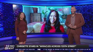 Actress Chrisette Michele talks about her role in Miracles Across 125th Street and working with Nick video