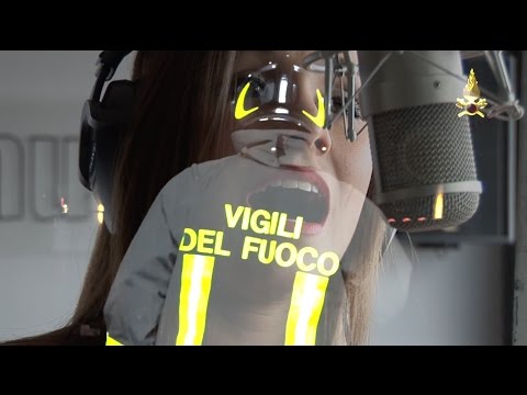 "Vigili del Fuoco con te" canzone dedicata ai VVF  - Canta Alice Pauro (Inno 2016)