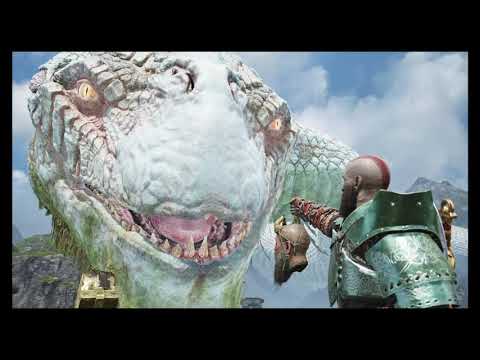 God of War stomach of the monster world serpent