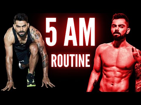THE PERFECT MORNING ROUTINE ❤️‍🔥 20/20/20 FORMULA ft. 5 A.M CLUB