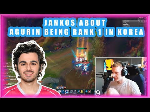Jankos About AGURIN Being RANK 1 in Korea