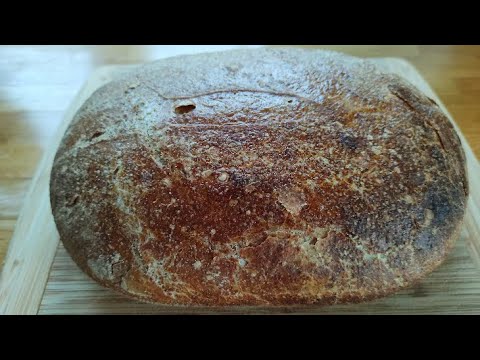 Kovászos Kenyér Sütés Érett Kovászból. Élesztő Nélkül. Rövid Videó