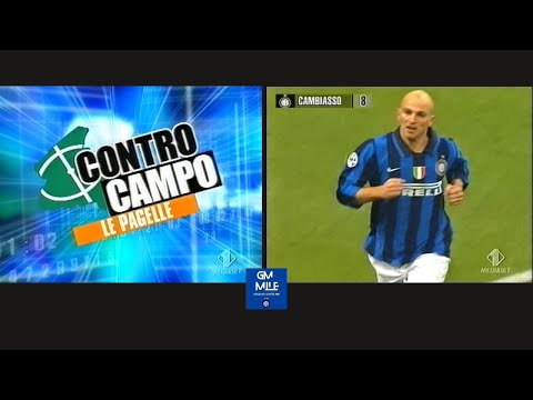 2007-08 (17^ - 23-12-2007) INTER-Milan 2-1 [Pirlo,Cruz,Cambiasso] Pagelle Controcampo Italia1