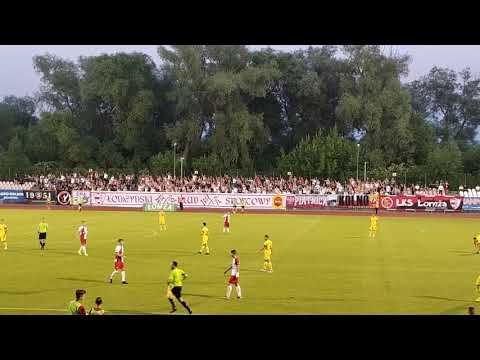 Doping na meczu ŁKS Łomża - Widzew Łódź (2018) #1