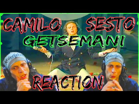 Camilo Sesto Reaction to Getsemani Live 1977 Rock Opera Spain First Reaction to Camilo Sesto WOWIE!!