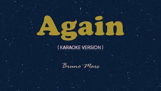 Again (Karaoke by Songbook) - Bruno Mars