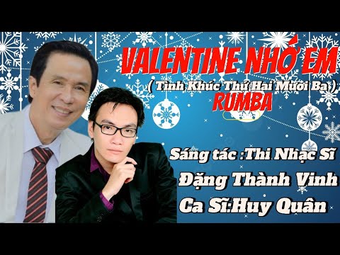 Valentine nhớ em Sheet - Huy Quân