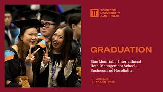 2026 mid-year Adelaide Graduation for BMIHMS, Business and Hospitality