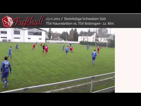TSV Haunstetten vs  TSV Bobingen Highlights 1. Halbzeit [23.11.13]