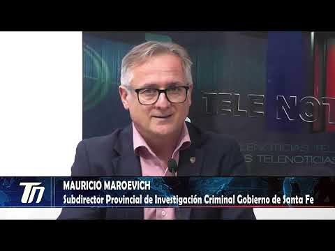 MAURICIO MAROEVICH - Subdirector Provincial de Investigación Criminal de Santa Fe.