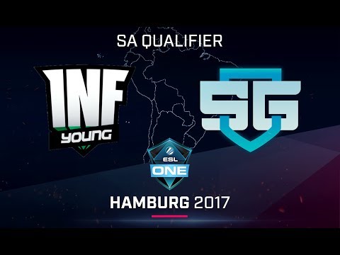Dota 2 - Infamous Young vs. SG e-sports [Game 1] -  Semifinal - SA Qualifier - ESL One Hamburg 2017