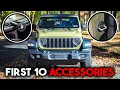 First 10 Must Have Accessories For Your New Jeep Wrangler