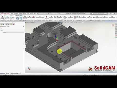 SolidCAM 2020 – Fasenerkennung Gegenlauffräsen