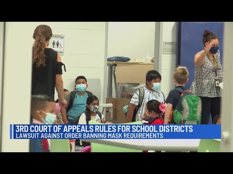 Texas appeals court says schools can mandate masks