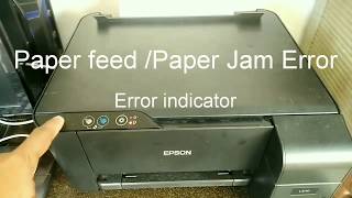 How to solve Epson L3110 paper jam error? Easiest but most effective. Dudz Daddy Tech