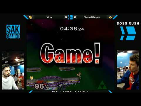 Boss Rush lloD Wave 2 Pools   Vitro Marth vs ShreksWhisper Sheik