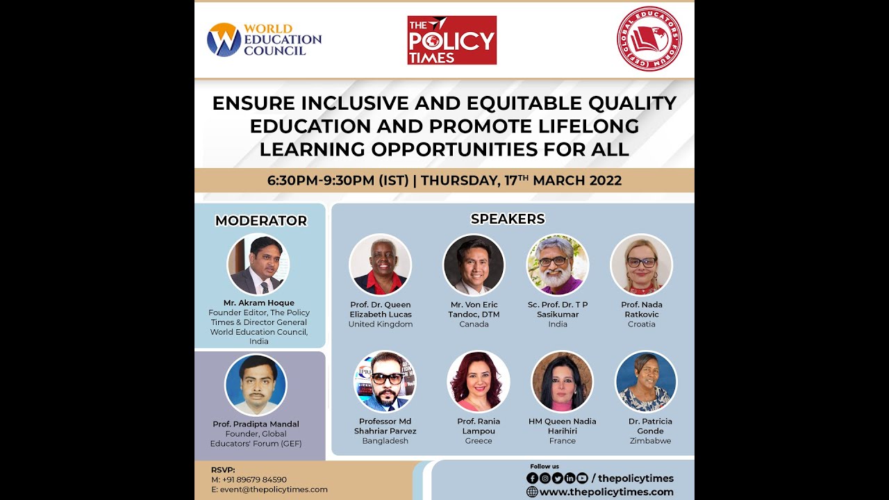Ensure inclusive and equitable quality education and promote lifelong learning opportunities for all