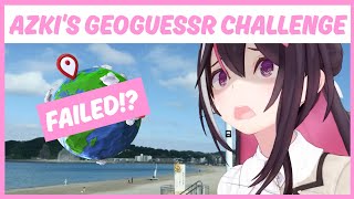 AZKi Trying to do GeoGuessr Challenge 【Hololive】