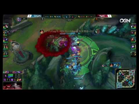 LoL Highlights ROX vs LZ Game 2   LCK Summer 2016 17 06 2016   ROX Tigers vs Longzhu Gaming