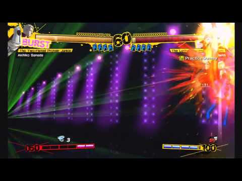 Akihiko  Fatal 5B combo 7100 damage 100 SP