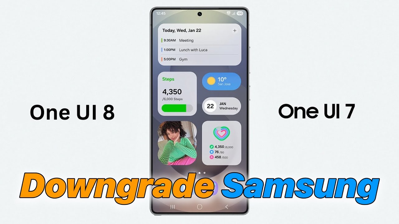 Downgrade Samsung Galaxy from Android 16 (One UI 8) to Android 14/15 (One UI 7 / 6.1)