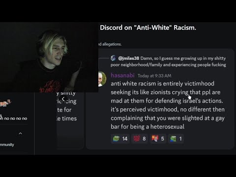 xQc reacts to Hasan's Discord on 