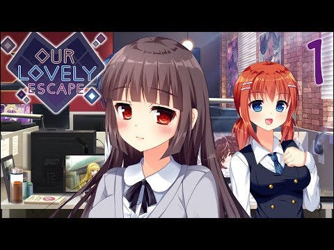 Our Lovely Escape (Visual Novel) - Part 1 | Flare Let's Play | Three Dreamy Waifus, One Game Studio