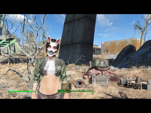 Fallout 4 Miami Misadventures Episode 1 - Wild Goose SMG, Golf Club, and Clothes gamplay by G/B.O.P