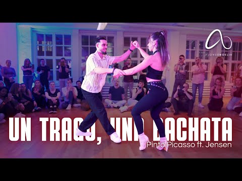 ALONSO Y NOELIA // UN TRAGO UNA BACHATA // Pinto Picasso ft. Jensen