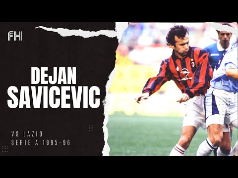 Dejan Savicevic ● Skills ● Lazio 0-1 AC Milan ● Serie A 1995-96