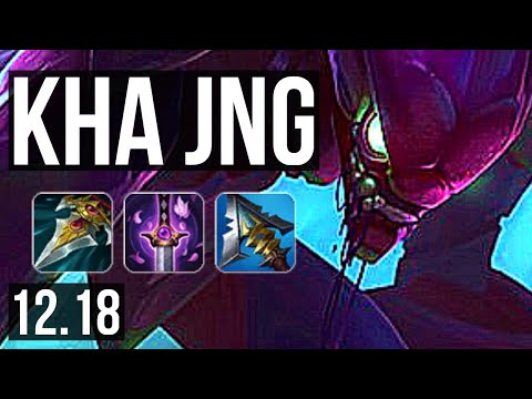 KHA'ZIX vs ZAC (JNG) | 7/0/4, Godlike | EUW Diamond | 12.18