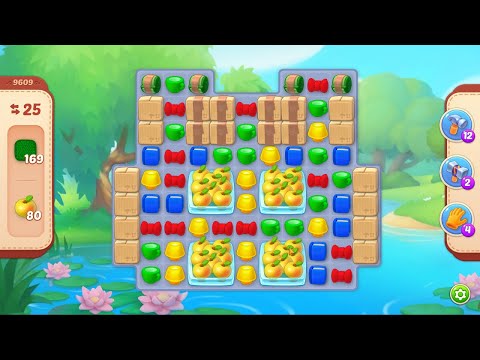 Homescapes Level 9609 No Boosters Gameplay