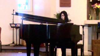 Coleen McMahon Performing &quot;Beautiful Boy&quot; at Tom Bridegroom&#39;s Los Angeles Memorial Service