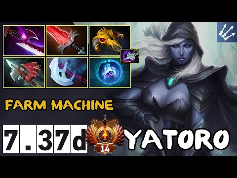 Yatoro | Drow Ranger [Sidestep] | Farm Machine | 7.37d | Immortal Dota