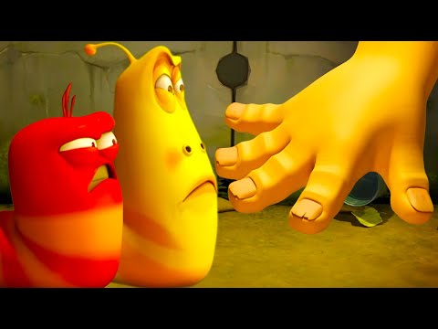 LARVA VS HAND! | LARVA | Cartoons For Kids | WildBrain Kids