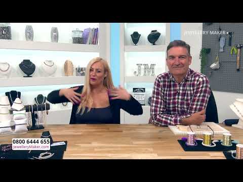 JewelleryMaker LIVE 20/06/2023 - JewelleryMaker Live 20/06/23 - Elena Stephens GIA AJP & Mark Smith