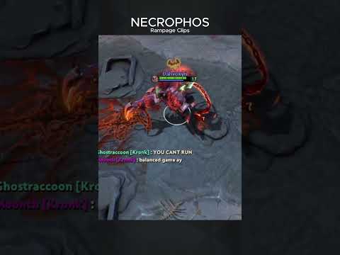 7.34 New Broken Combo😭 Necro and Pudge Easy Rampage 🔥 #dota2 #dota2highlights #dota2gameplay #shorts