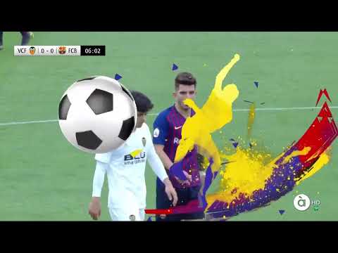 21-4-19 Segunda B: Valencia CF Mestalla vs Barça B