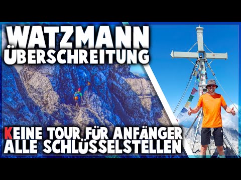 Watzmann traverse: not a tour for beginners - includes the most important key sections #watzmann