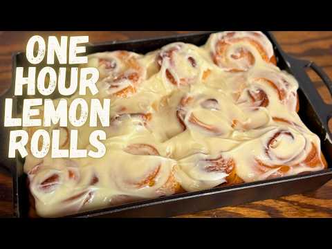 1 Hour Lemon Rolls with Lemon Buttercream Icing - Citrus Sweet Rolls! (+ Fresh Milled Flour Recipe!) Recipe - American | Easy | Serves 12 1 Hour Lemon Rolls with Lemon Buttercream Icing - Citrus Sweet Rolls! (+ Fresh Milled Flour Recipe!) - American recipe that serves 12 people. A easy difficulty cooking recipe converted from YouTube video with complete ingredients and step-by-step instructions.