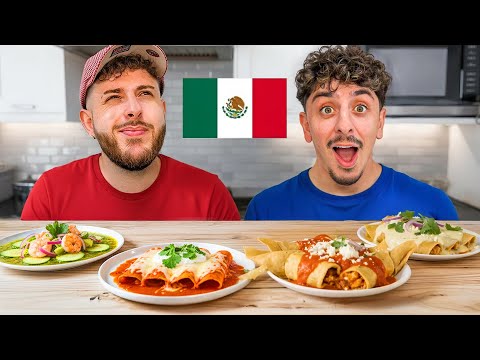 FaZe Rug & Sherman Try Mexican Meals for the First Time..