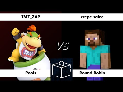 The Coinbox IRL - Pools - TM7_ZAP (Bowser Jr.) vs crepe salee (Steve)