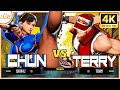 CLASSIC CHUN LI VS TERRY BOGARD FATAL FURY COTW GAMEPLAY 4K 60FPS NO COMMENTARY