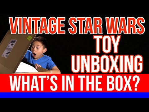 Vintage Star Wars Toy Unboxing