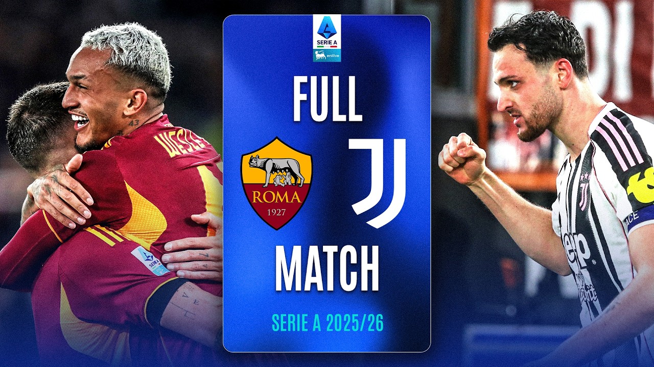 ROMA-JUVENTUS 3-3 | FULL MATCH | SERIE A 2025/26