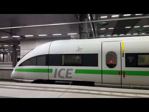 ICE T vs BR4110-IC 2 in Berlin Hbf (tief): ICE1601 Nürnberg Hbf, IC2179 Dresden Hbf